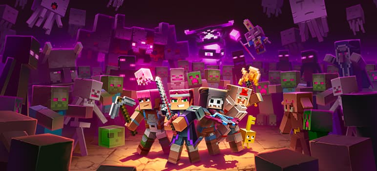 Minecraft Dungeons pasiekė 25 milijonus herojų!