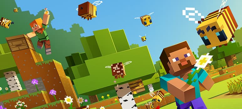Minecraft bičių pasaulis: Mob Menagerie