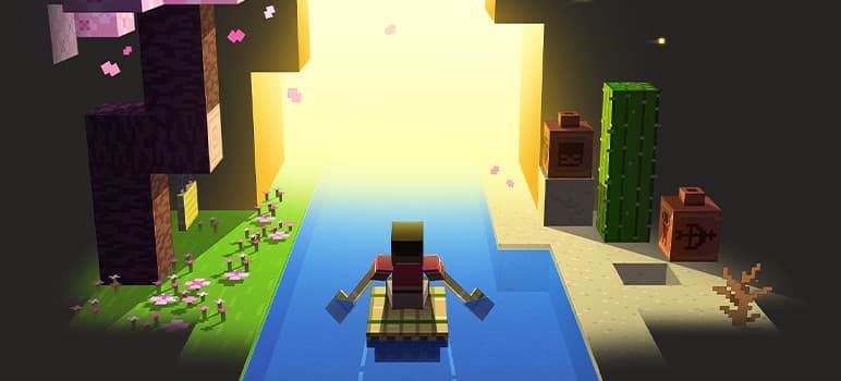 Vasaros šventės nuotykiai Minecraft pasaulyje